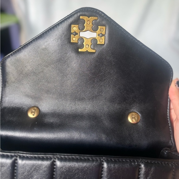 Tory Burch Black Leather Shoulder Bag - Picture 6 of 14